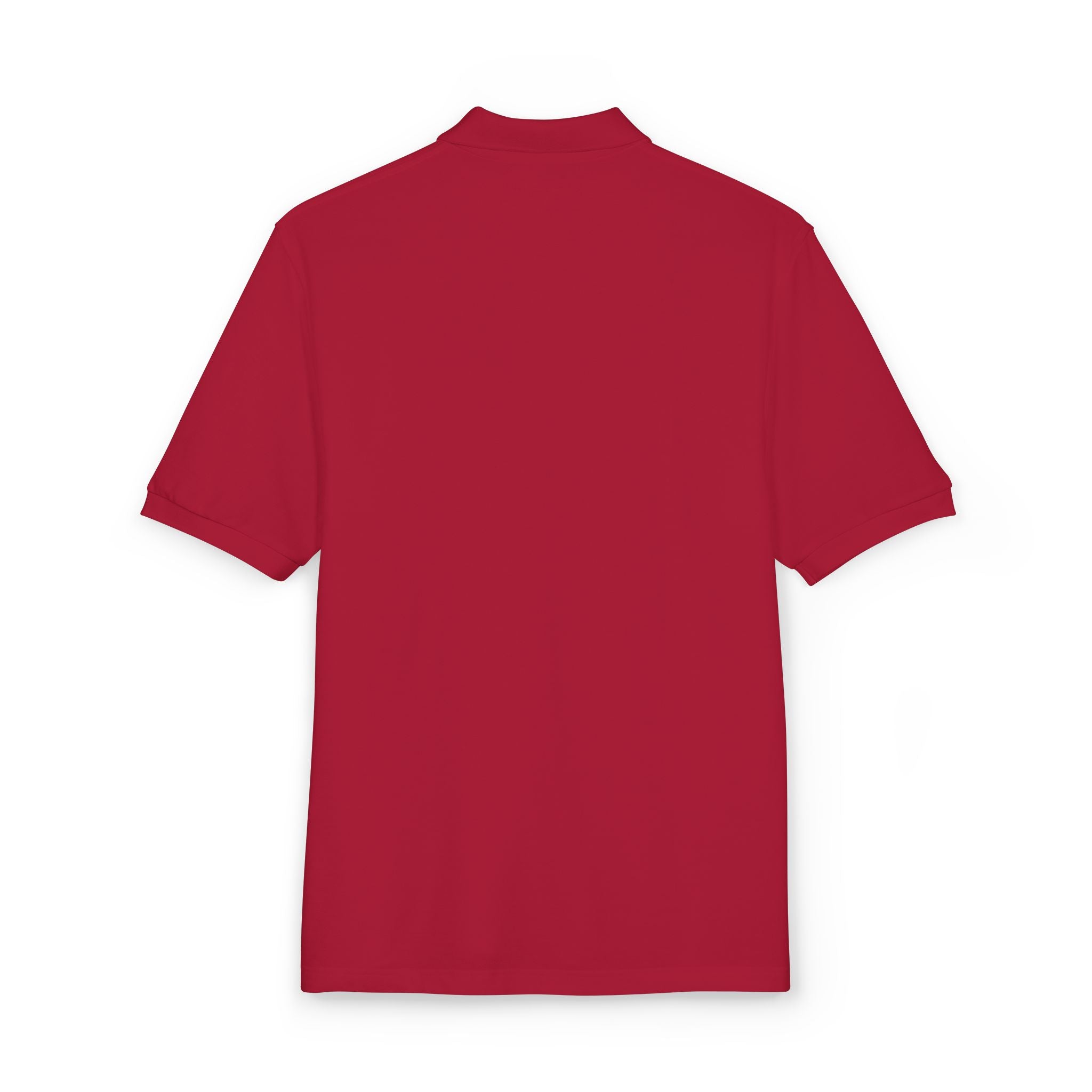 Embroidered ' Smile Everytime ' Polo Shirt - Casual Graphic Workwear