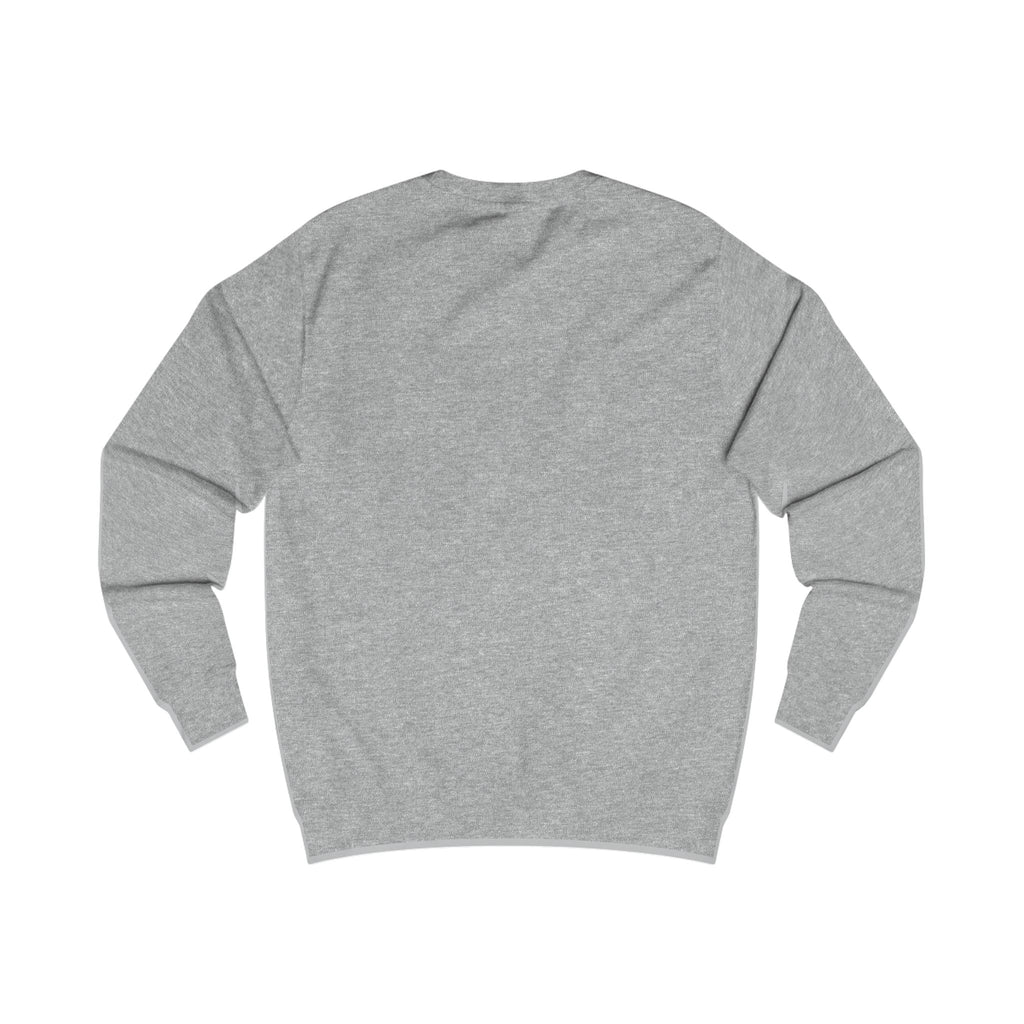 Focus Vertical Graphic Sweatshirt — 'Less Is More' Minimalist Motivational Crewneck