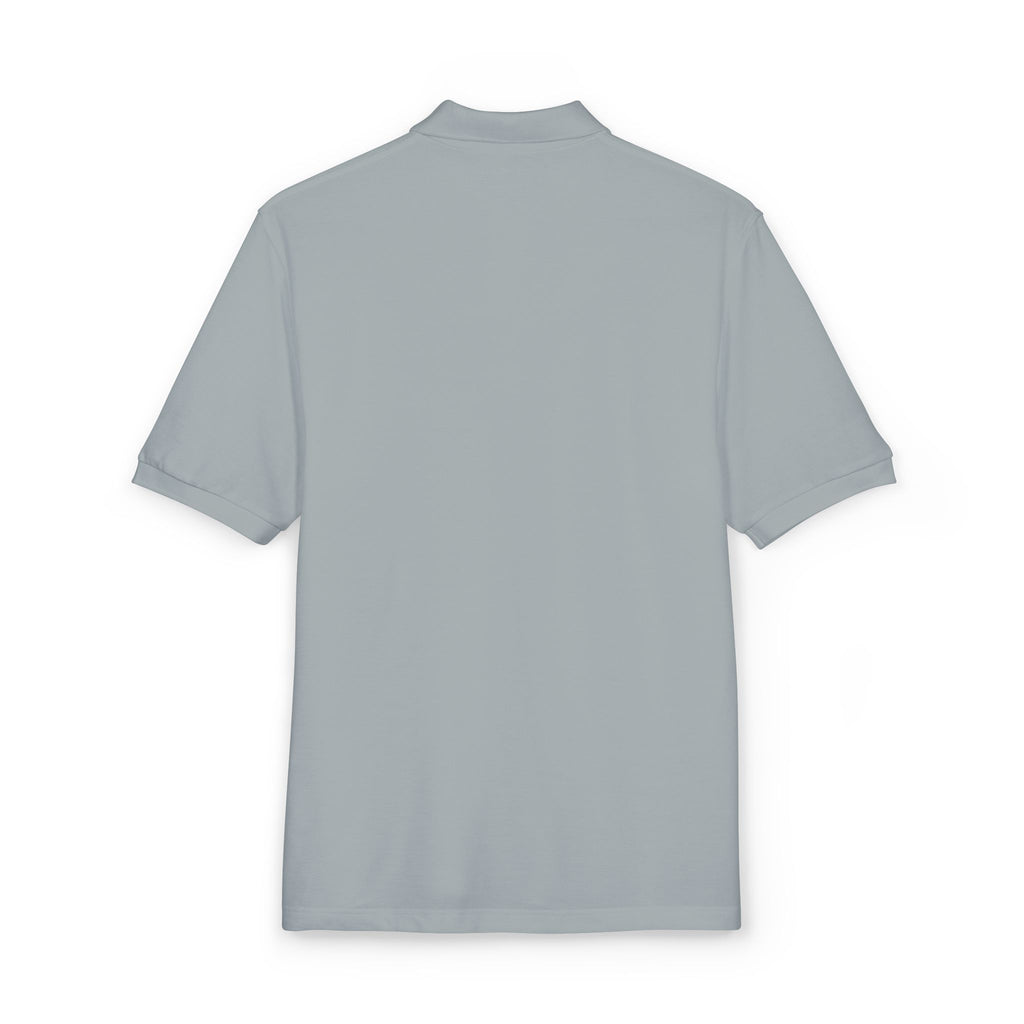 Embroidered ' Smile Everytime ' Polo Shirt - Casual Graphic Workwear