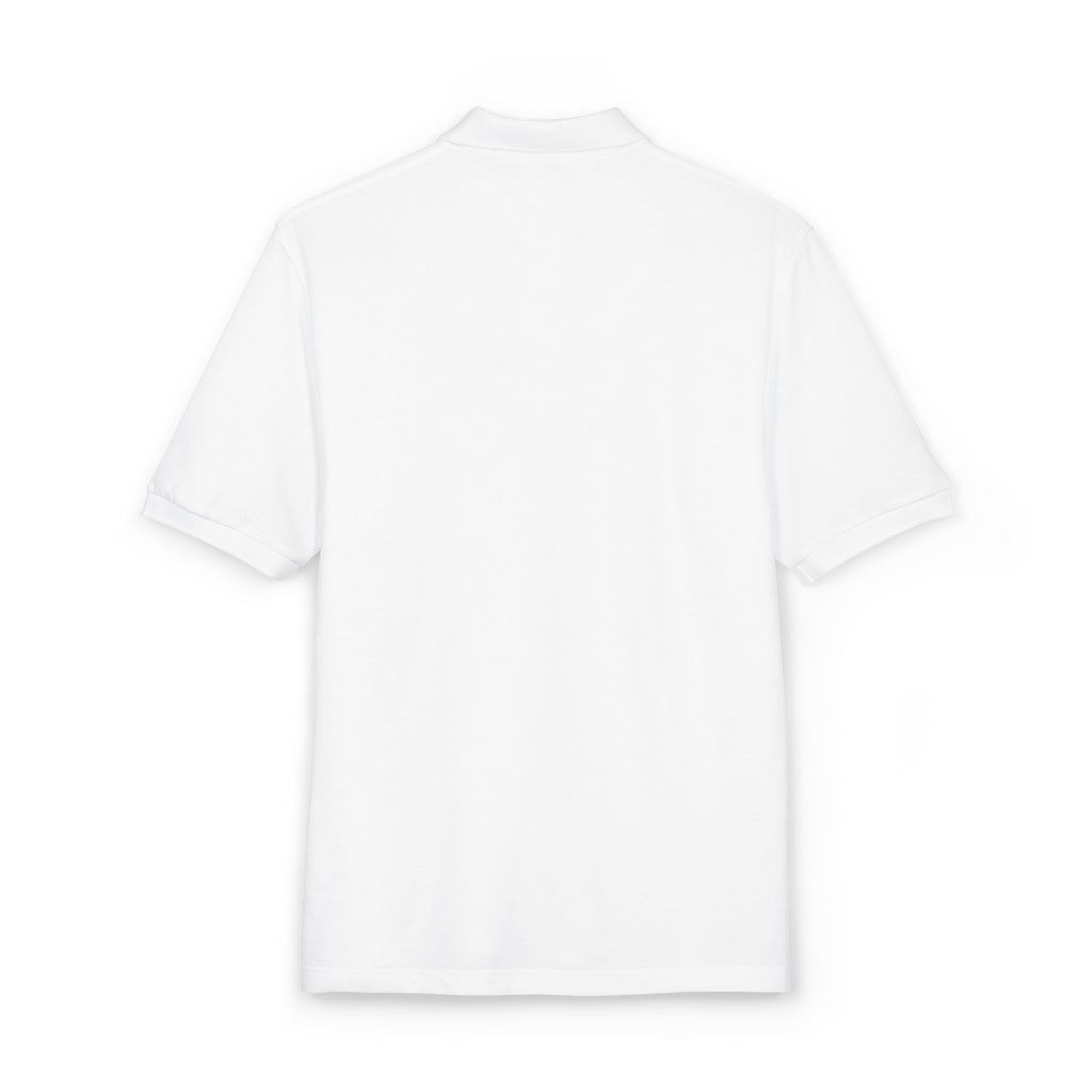 Embroidered ' Smile Everytime ' Polo Shirt - Casual Graphic Workwear
