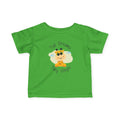 Infant Tee — "Tall Dreams Tiny Steps" Giraffe Baby Shirt