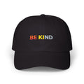 Be Kind Embroidered  Cap — Rainbow Positive Message Baseball Hat