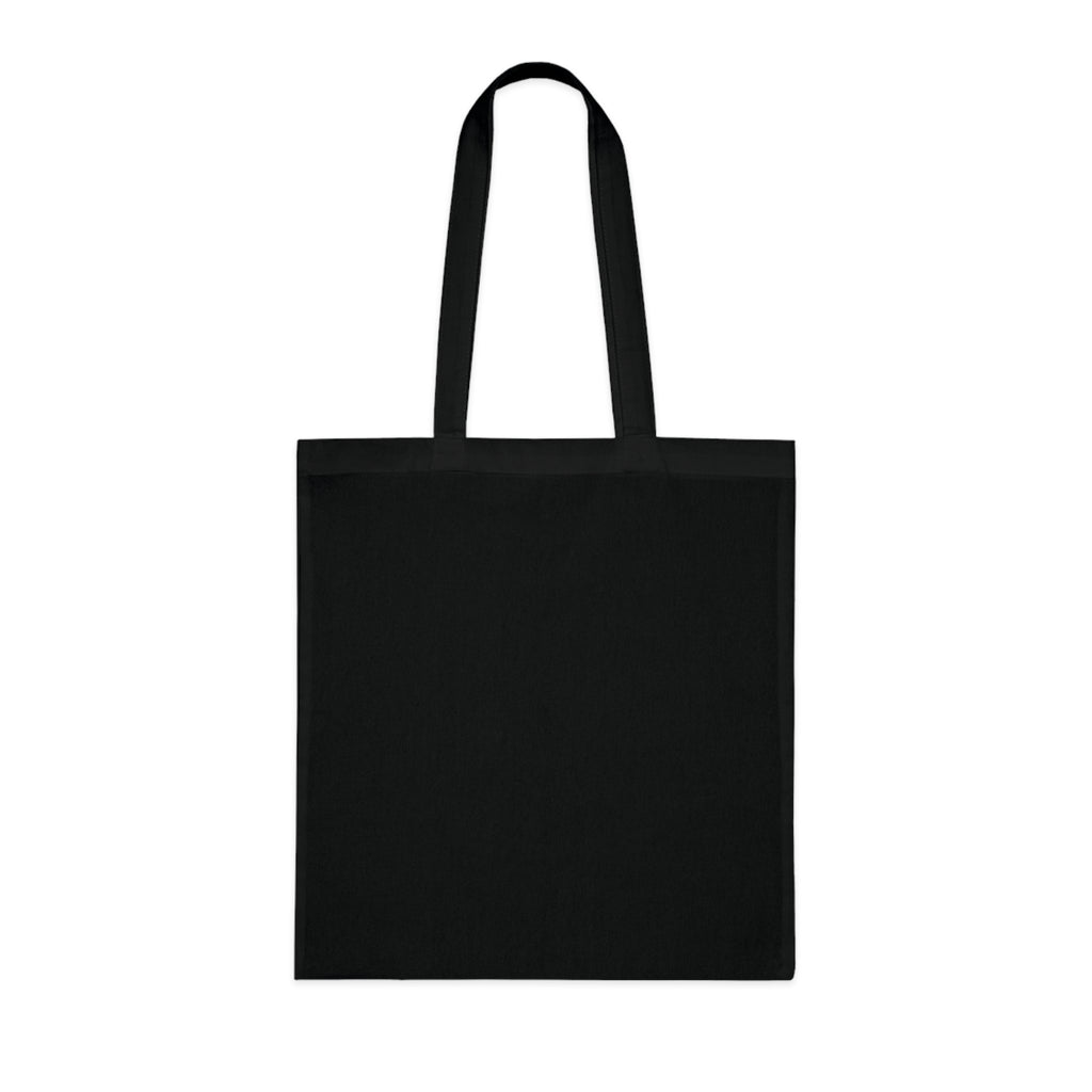 God Is Love Cotton Tote — Pink Heart Christian Scripture Tote (Matthew 22:37 & 39)