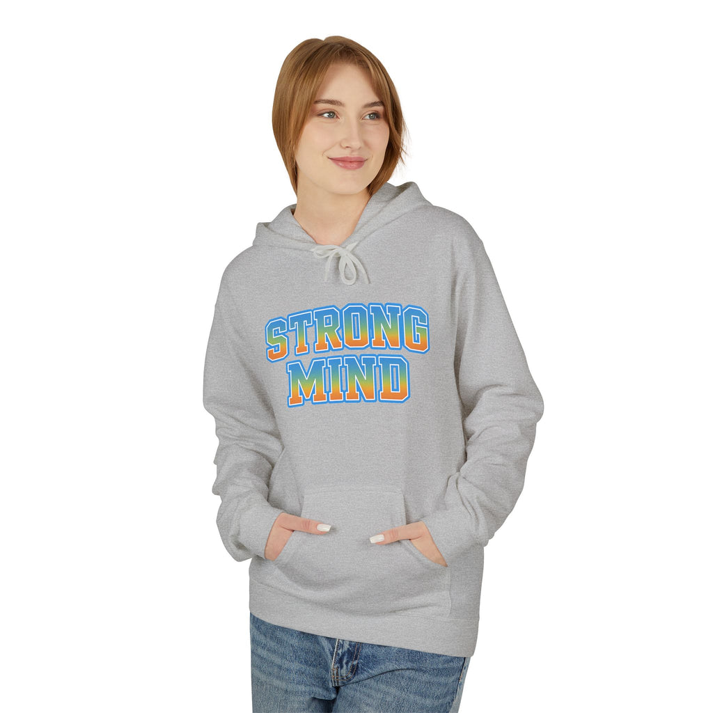 Strong Mind Hoodie — Retro Colorful Graphic Pullover for Musicians & Creatives