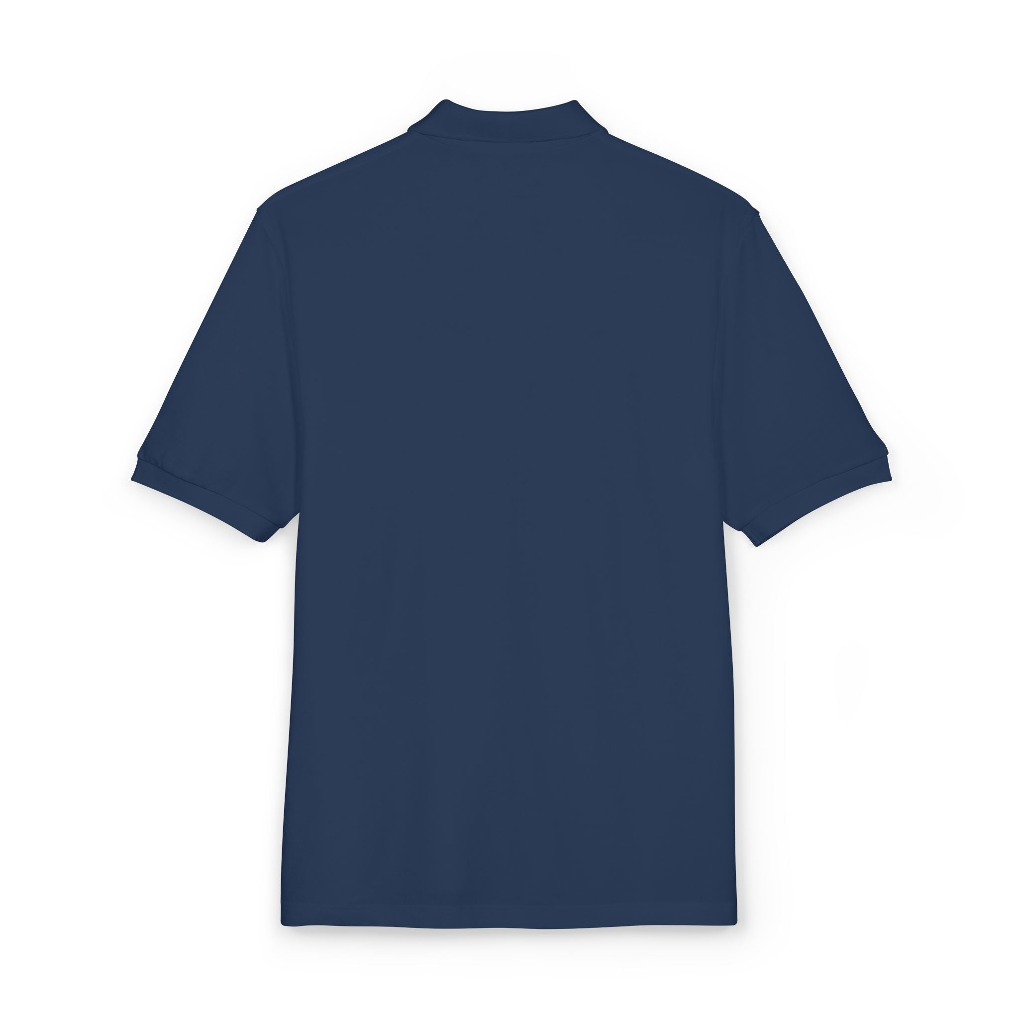 Embroidered ' Smile Everytime ' Polo Shirt - Casual Graphic Workwear
