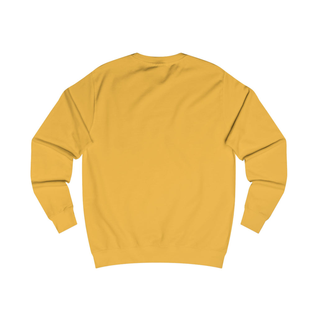 Focus Vertical Graphic Sweatshirt — 'Less Is More' Minimalist Motivational Crewneck