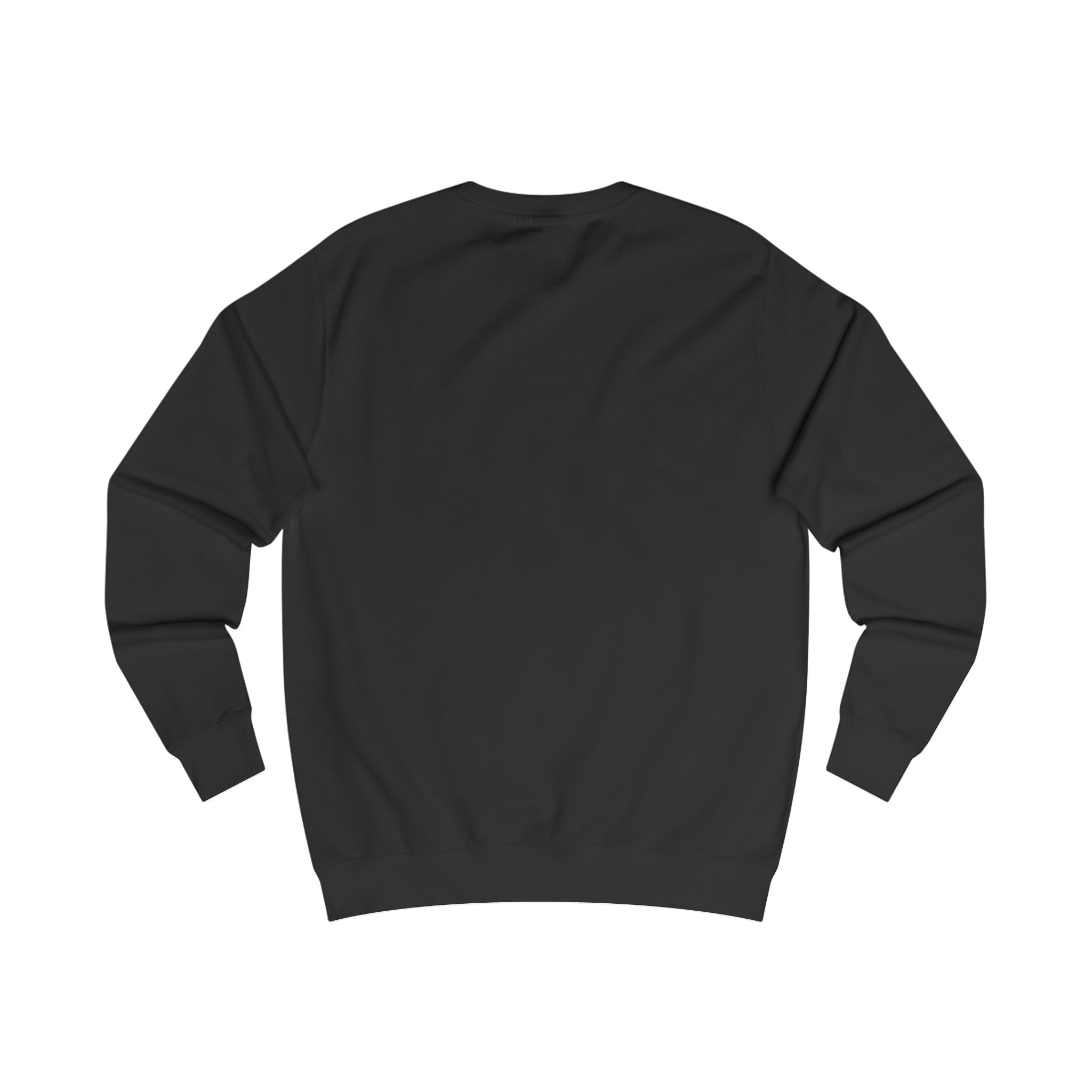 Focus Vertical Graphic Sweatshirt — 'Less Is More' Minimalist Motivational Crewneck