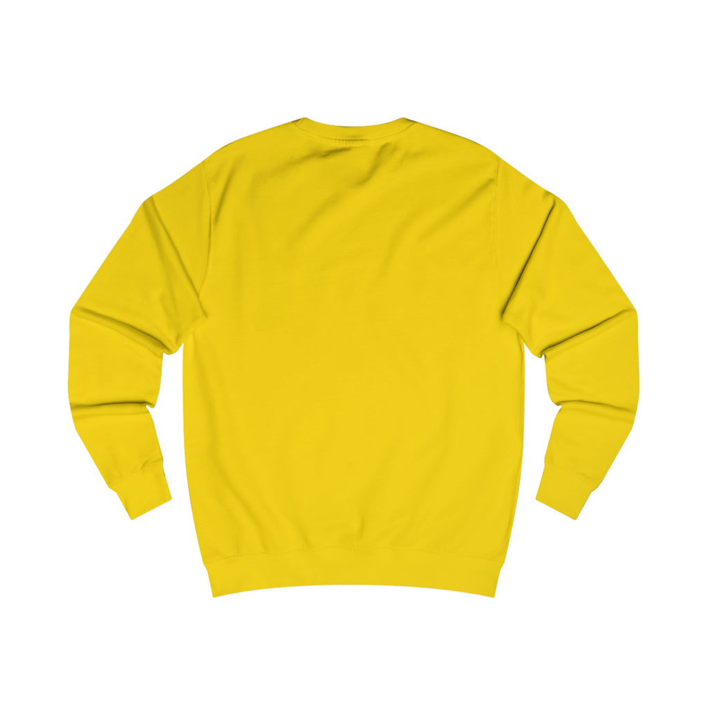 Focus Vertical Graphic Sweatshirt — 'Less Is More' Minimalist Motivational Crewneck