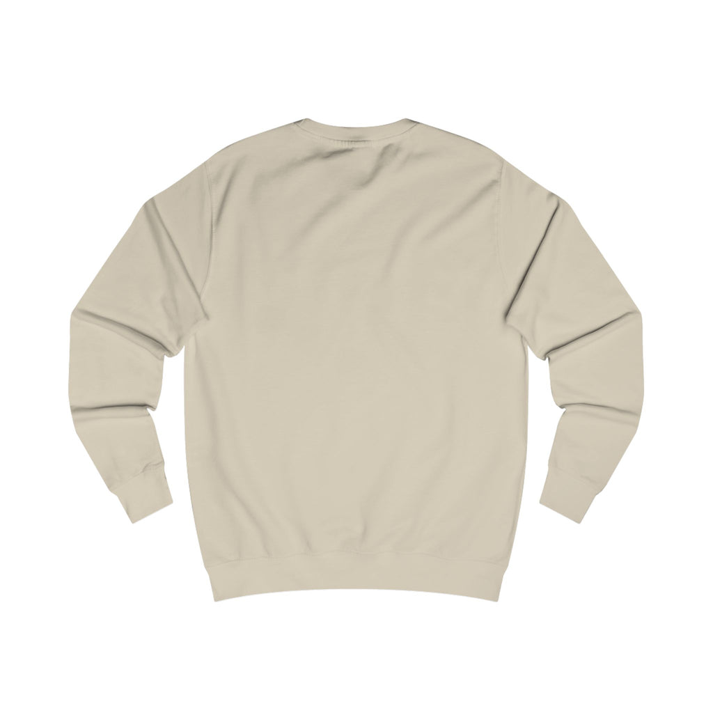Focus Vertical Graphic Sweatshirt — 'Less Is More' Minimalist Motivational Crewneck