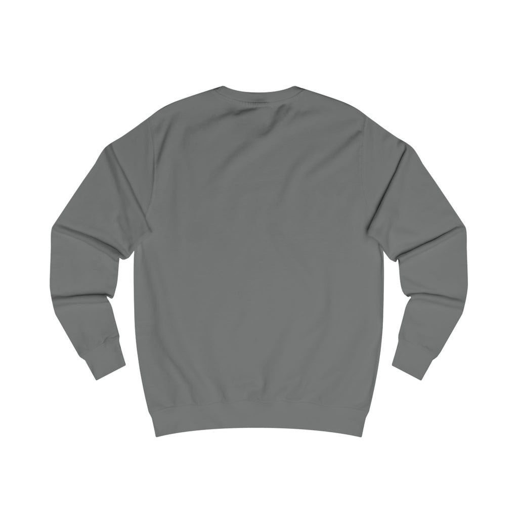 Focus Vertical Graphic Sweatshirt — 'Less Is More' Minimalist Motivational Crewneck