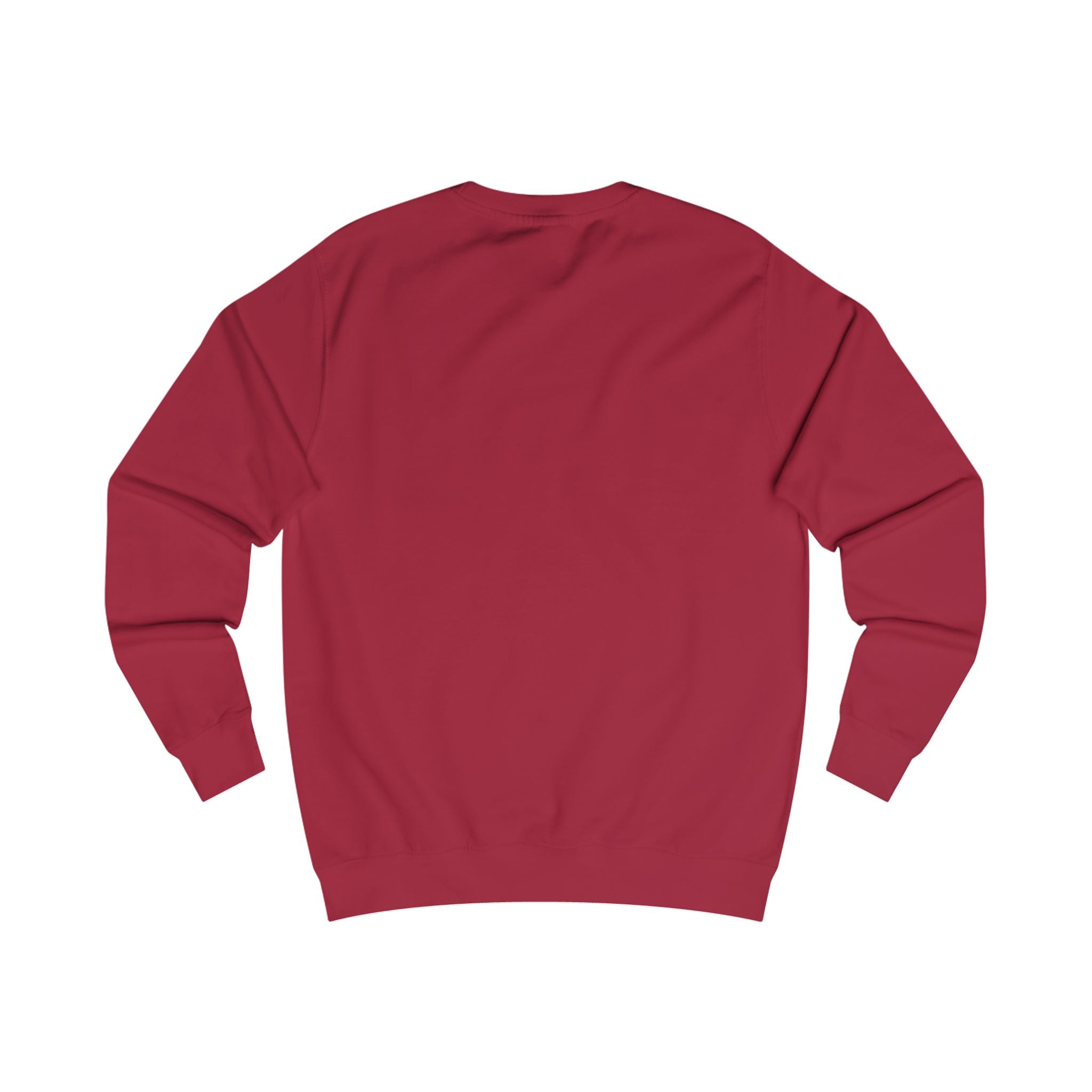 Focus Vertical Graphic Sweatshirt — 'Less Is More' Minimalist Motivational Crewneck
