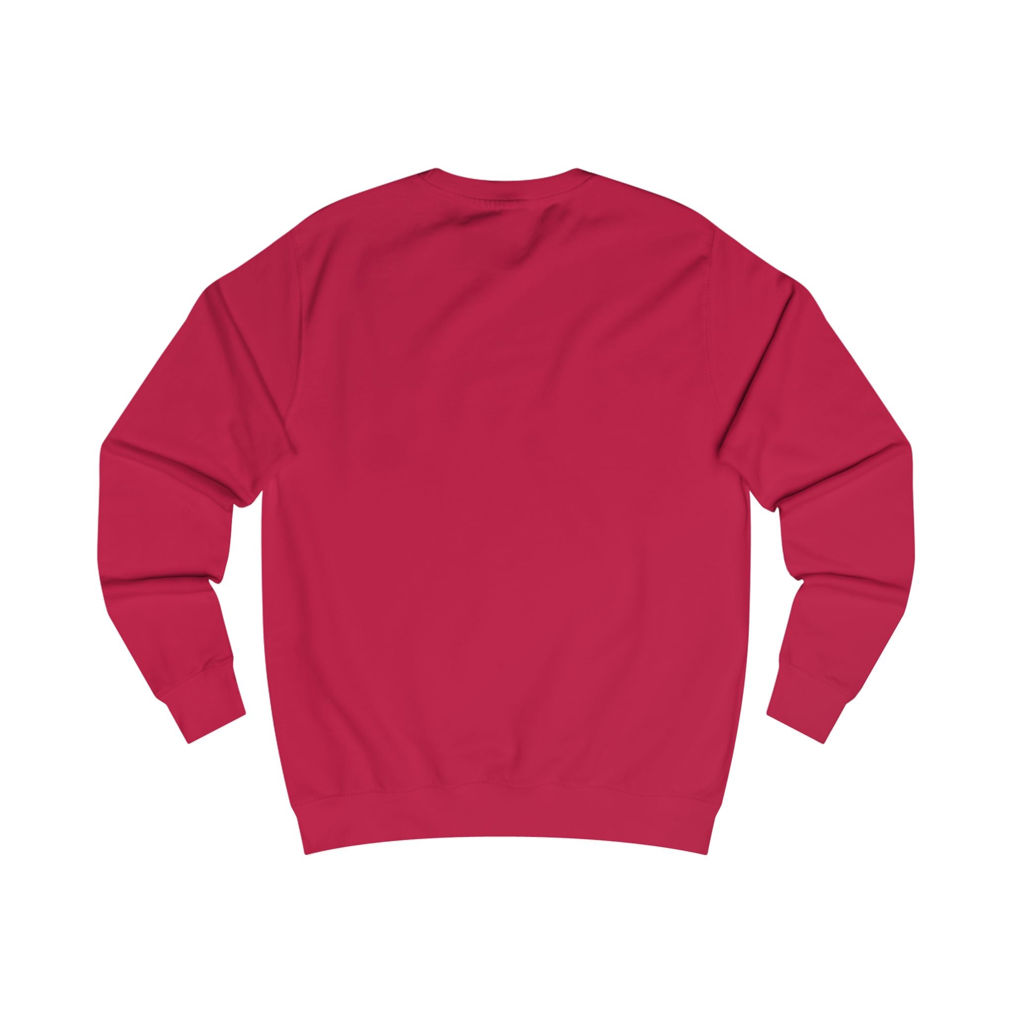 Focus Vertical Graphic Sweatshirt — 'Less Is More' Minimalist Motivational Crewneck
