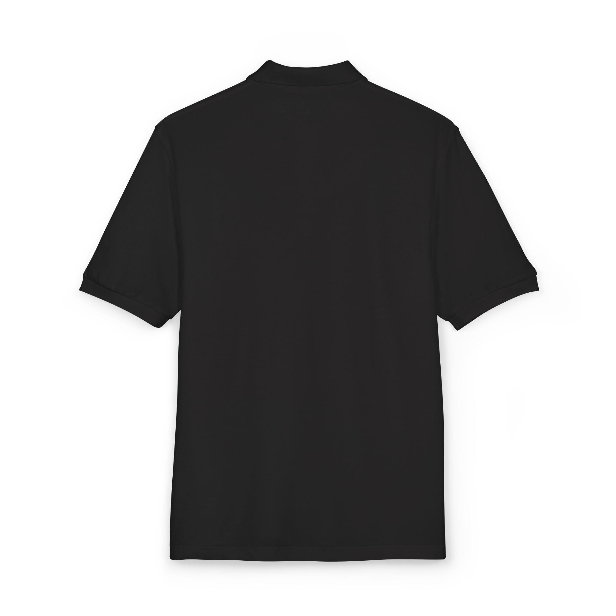 Embroidered ' Smile Everytime ' Polo Shirt - Casual Graphic Workwear
